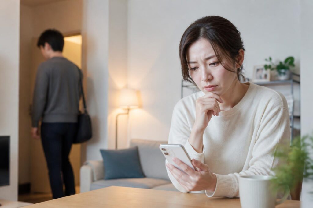 嫁の浮気が怪しいと感じた時に確認すべきポイントは？